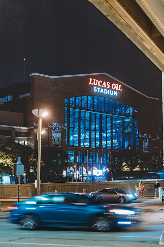 Lucas Oil Stadium Downtown Indy